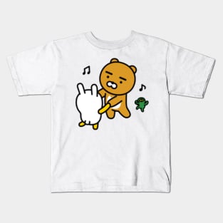 KakaoTalk Friends Hello! Ryan (카카오톡 라이언) Kids T-Shirt